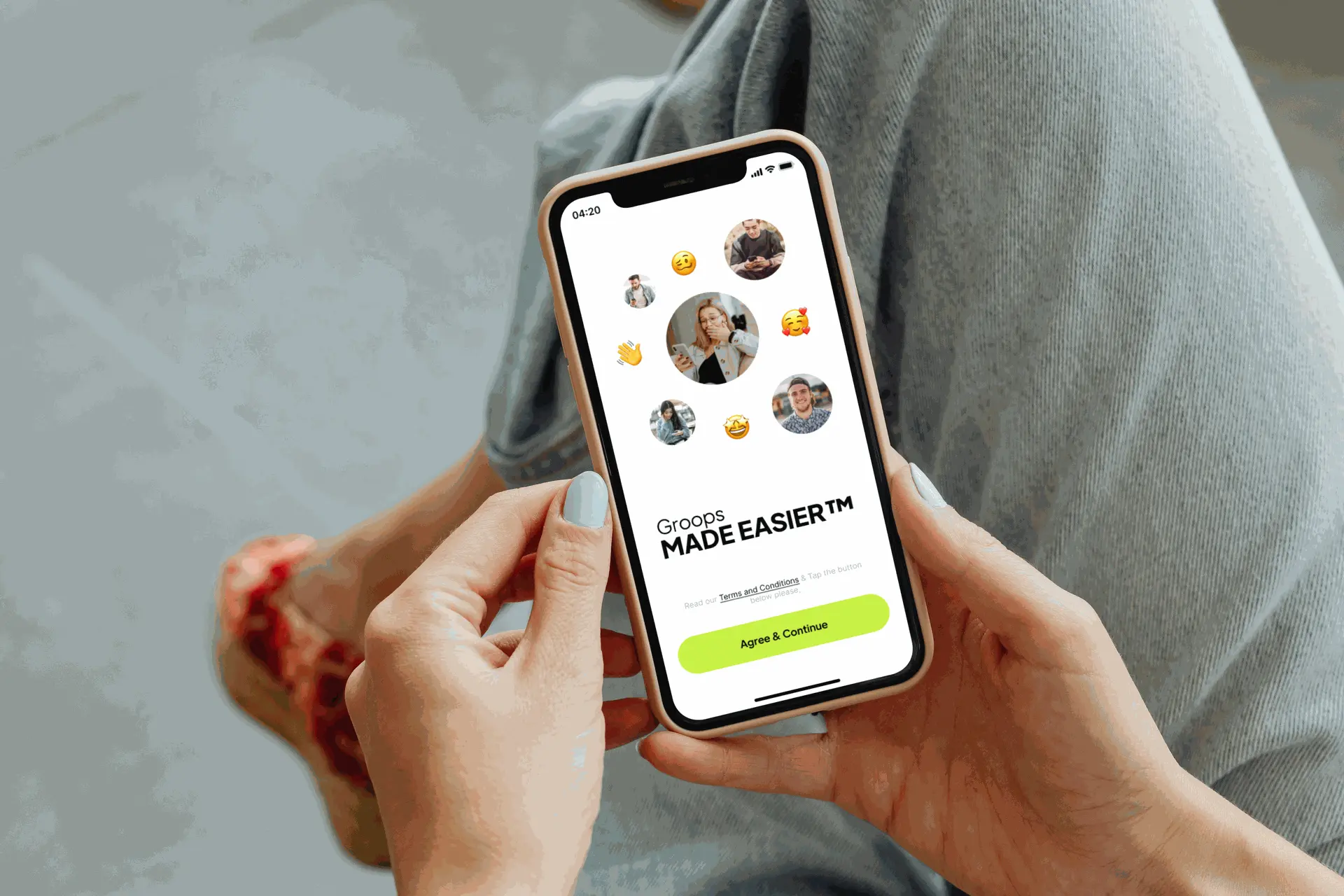 Hey Groop Mobile application